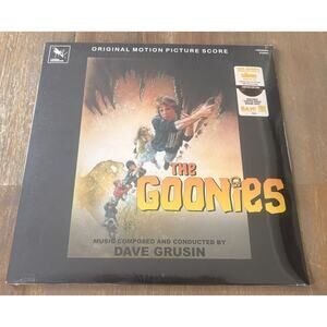 THE GOONIES movie score vinyl soundtrack record Brown 40th anniversary Sealed.